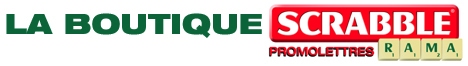 La boutique Scrabblerama Promolettres