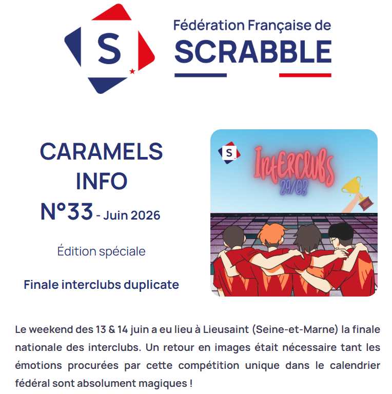 Caramels info n°33